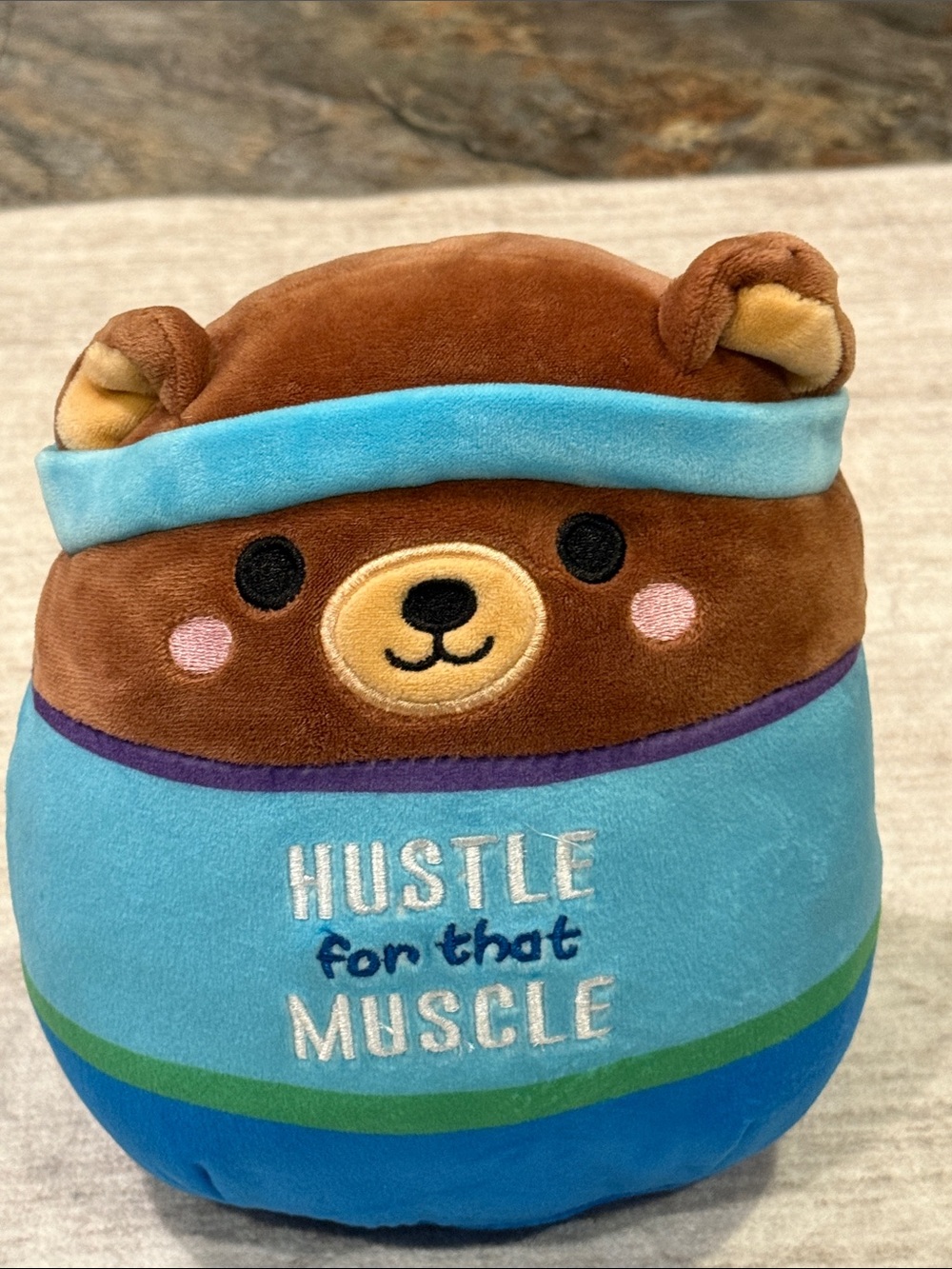 Squishmallows 8 inch hustle for the muscle